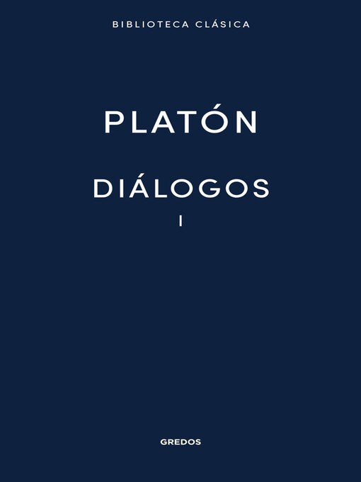 Title details for Diálogos I by Platón - Available